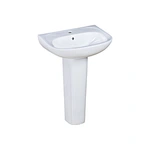 Pedestal basin Lavabo Wash Hand Ceramic Basin Porcelain Art counter basin Sink Tap Faucet