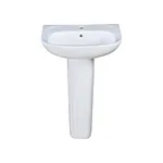 Pedestal basin Lavabo Wash Hand Ceramic Basin Porcelain Art counter basin Sink Tap Faucet